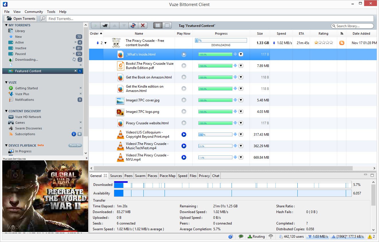 download vuze bittorrent client