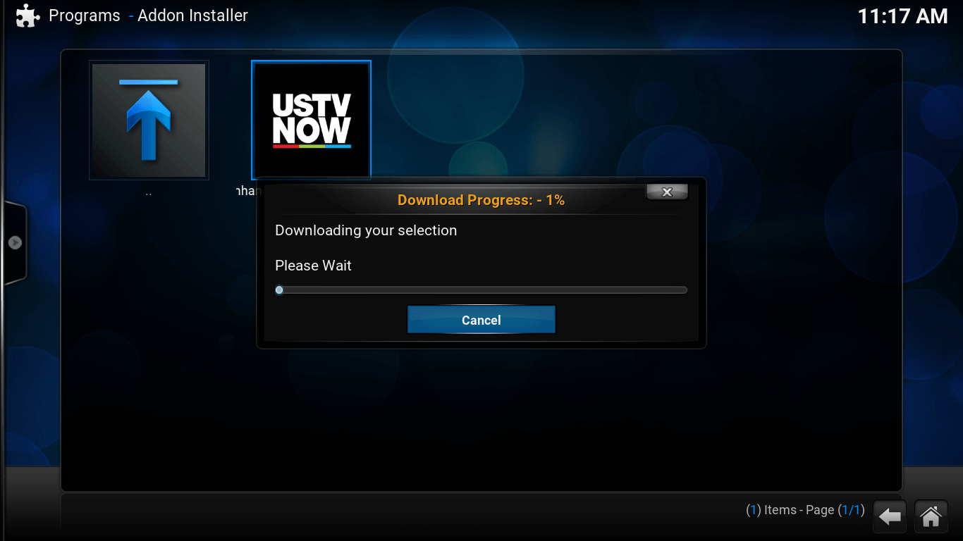 Downloading in process