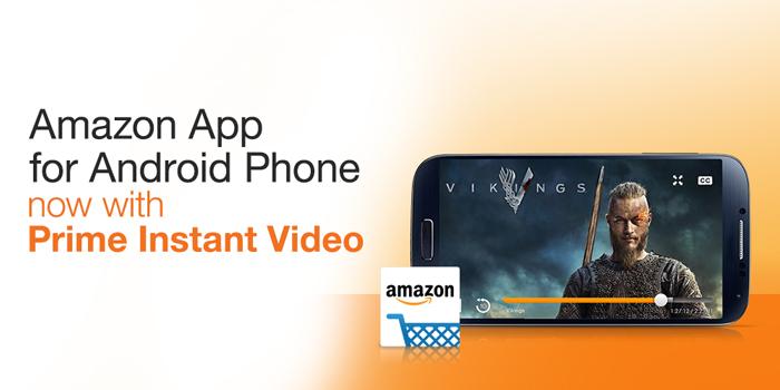 Watch amazon prime movies android phone