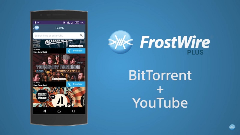 FrostWire Plus For Android